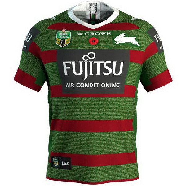 Camiseta Rabbitohs 2018 Verde